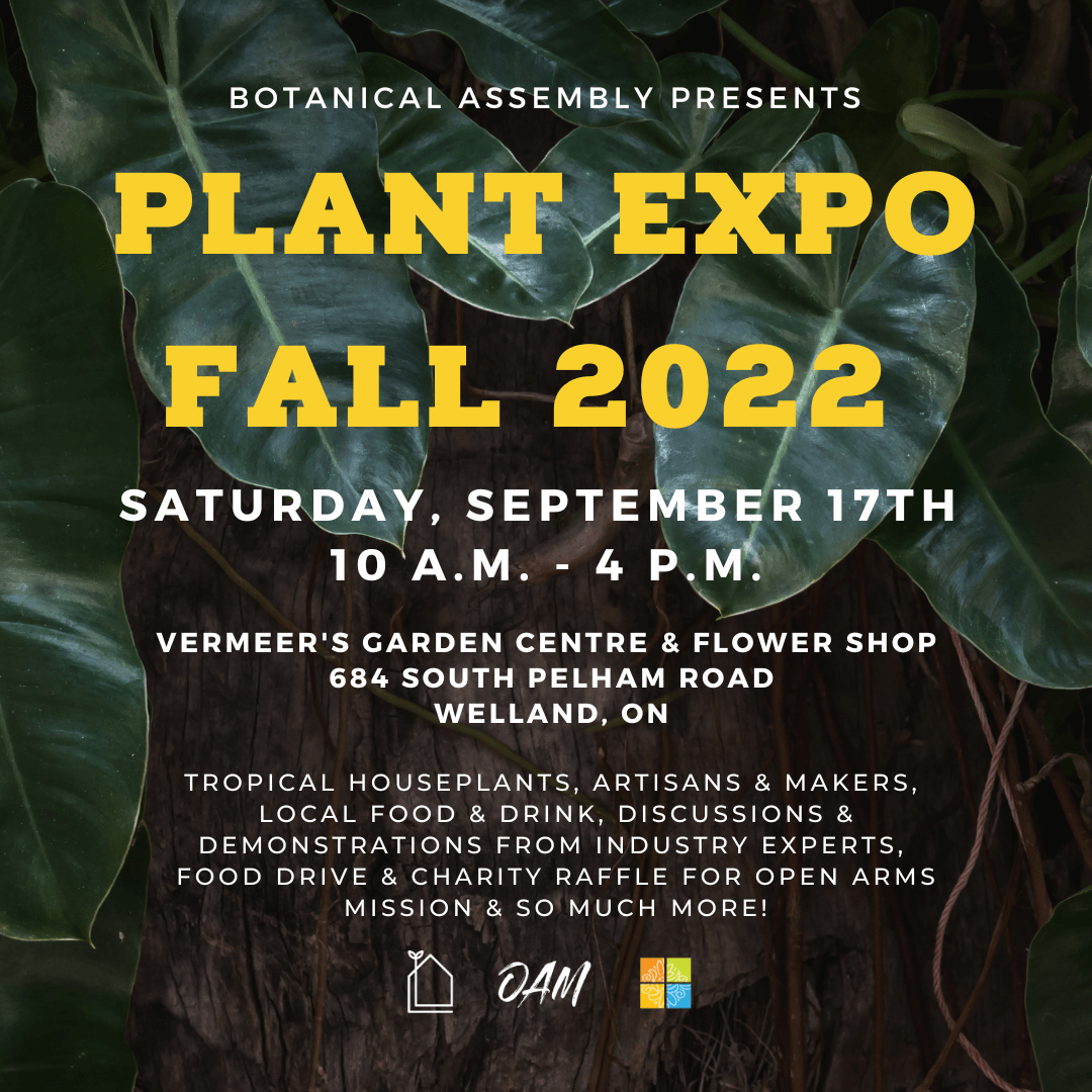 Save The Date For Our Upcoming Plant Expo!