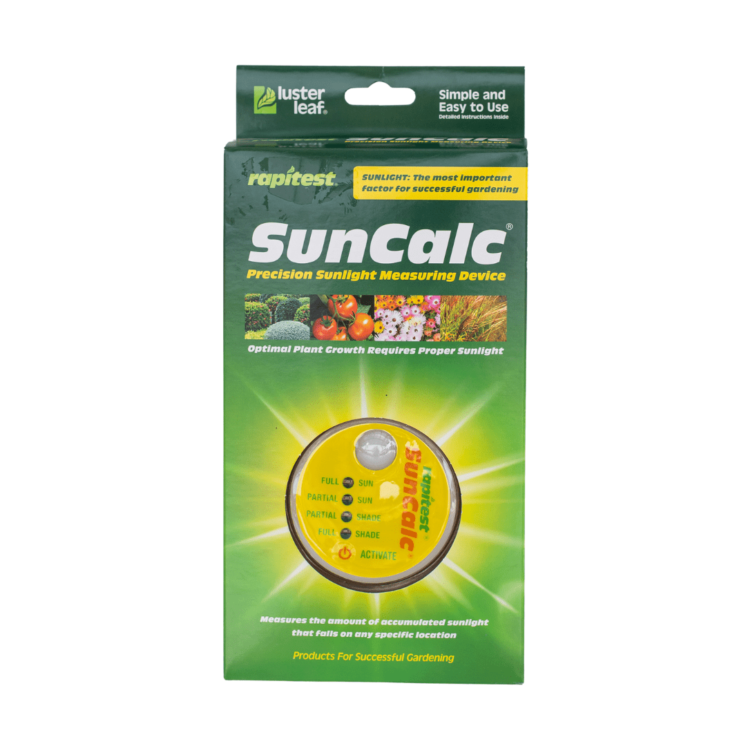 100 SunCalc by Luster Leaf: Precision sunlight measuring device for optimal plant growth, easy to use for successful gardening.