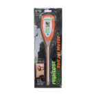 Rapitest digital soil pH meter in packaging, ideal for measuring soil acidity and alkalinity in gardens.