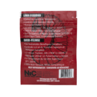 The back of a red, green, and yellow plastic package of Lawn Guardian beneficial nematodes.