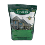 Bag of Estate LS seed mix by General Seed Company for loam to clay soils, features turf lawn and Lateraly Spread.
